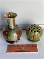 2 x Signed McHugh Tasmania Australian Pottery