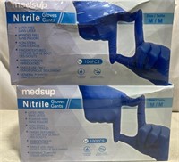 Medsup Nitrile Gloves Size M