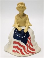 Vintage 1976 Avon Betsy Ross figurine sonnet