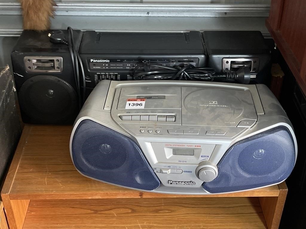 2 x Portable Stereos (not checked)