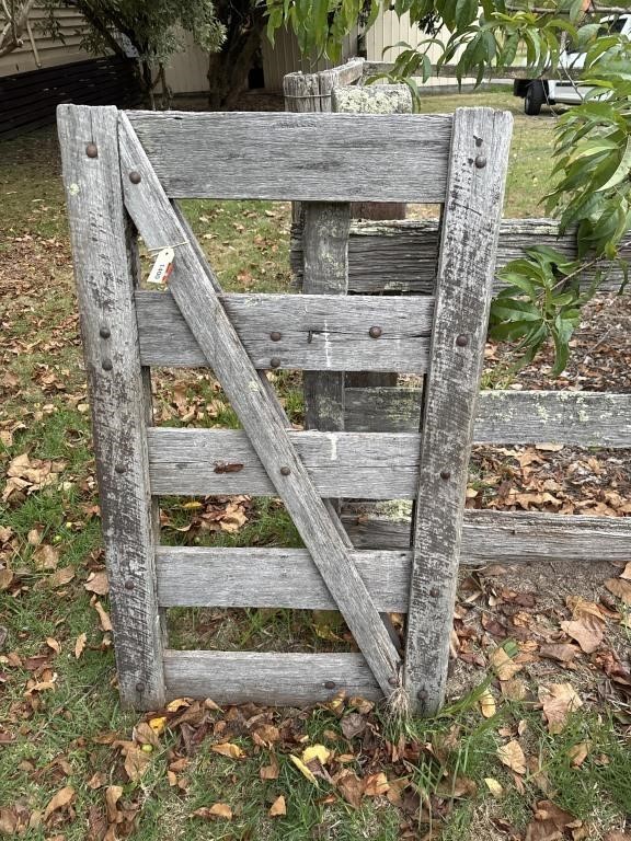 Old Timber Farm Gate 750x1300