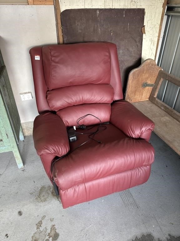 Leather Recliner Chair