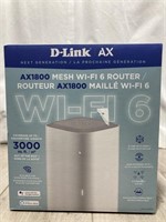 DLink Mesh Wifi 6 Router