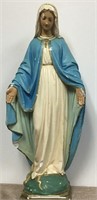 26 inch vintage Older Statue of Mary, VENETIAN