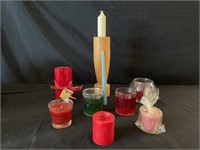 An Assortment of Fragrant Candles
