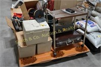 ROLLING KART, BRIEF CASE, TOOL BOX, FILE BOXES,