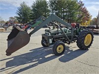 Oliver 550 gas W/Loader, starts and runs good,