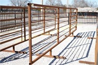 24' HD MOBILE CATTLE PANEL WITH 7'10" GATE