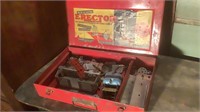 Vintage Erector Set w/ Metal Case