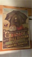 Vintage Bull Durham Smoking Tobacco Advertiser