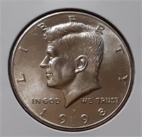 1998-P KENNEDY HALF DOLLAR