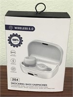 Wireless 5.0 Bluetooth Shocking Base Earphones