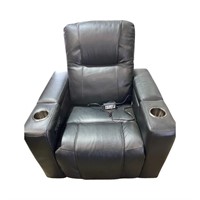 Leather Theatre Power Recliner (pre-owned Tested)