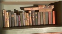 Shelf Of Antique & Vintage Books