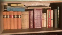 Shelf Of Antique & Vintage Books