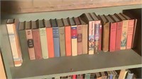 Shelf Of Vintage Zane Grey & Other Western Books