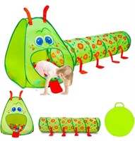 Kiddey - Caterpillar Kids Play Tunnel And Tent |