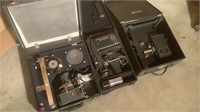 (3) Vintage Film Movie Projectors