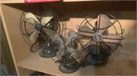 (3) Antique Electric Fans