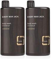 NEW! $40 Every Man Jack Mens Nourishing Body Wash