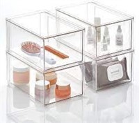 Stackable Bathroom Pull-Out Drawer Organizer