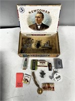 Cigar Box of Trinkets