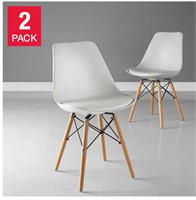 Eiffel Chair, White, 2-pack (Built)