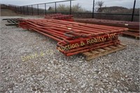 7 - 14' 6 RAIL PORTABLE FENCE PANELS