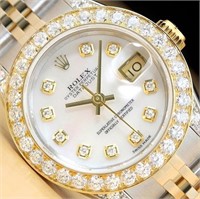 Rolex Ladies Datejust 1.50 Ct Diamond Watch