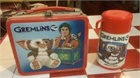 Vintage Gremlins Metal Lunchbox w/ Thermos