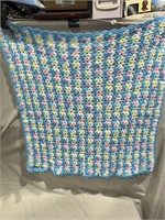 Hand Made Crocheted Baby Blanket