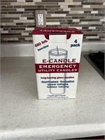 Box of 4 Emergency E-Candles