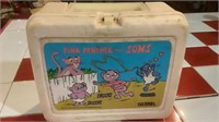 Vintage Pink Panther Plastic Lunchbox