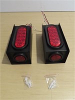 NEW $60 Supoika 2 Pack Steel Trailer Light Box