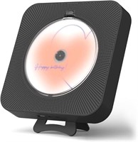 $48 Yintiny Cute Black CD Player with Bluetooth