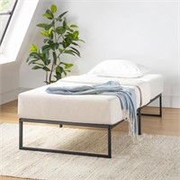 $100 Mellow MYLA 14 Inch Metal Platform Bed Frame