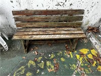 Thick Wooden Bench