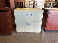 Two Drawer Filing Cabinet, Fair Cond, 18x30x28H