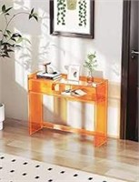 NEW $324 Acrylic Console Table, Entryway Table