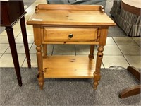 Open Home Solid Wood Nightstand 24x16x24H