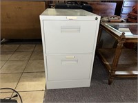 Two Drawer Filing Cabinet 18.75Lx 29H