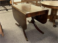 Vintage Drop Leaf Table, 38x24x38H (Leaf: 17" W)