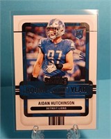 OF)  Aidan Hutchinson Rookie card