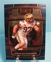 OF)  Aidan Hutchinson rookie card