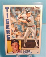 OF)  Lance Parrish 1984 Topps