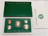 OF) 1994 US proof set