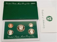 OF) 1995 us proof set