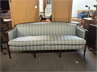 Vintage Hickory Chair Sheraton Style Sofa 78" L