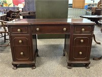 Vintage National Furniture Co. Kneehole Desk