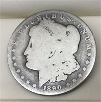 OF) 1890 S SILVER DOLLAR GOOD